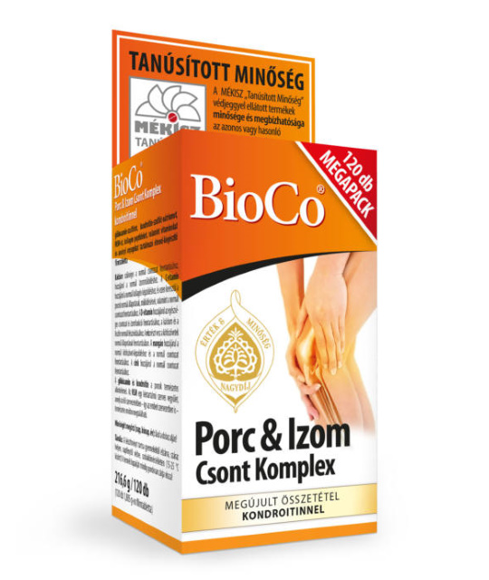 BioCo Chrupavka&svaly a kosti KOMPLEX s chondroitínom (120x)