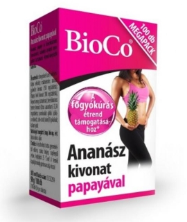 BioCo Ananásový extrakt s papájou (100x)