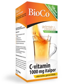 BioCo Vitamín-C 1000mg  nápojový prášok (120x)