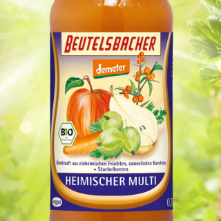Bio Beutelsbacher Miešaná ovocná šťava z európskeho ovocia (700ml)
